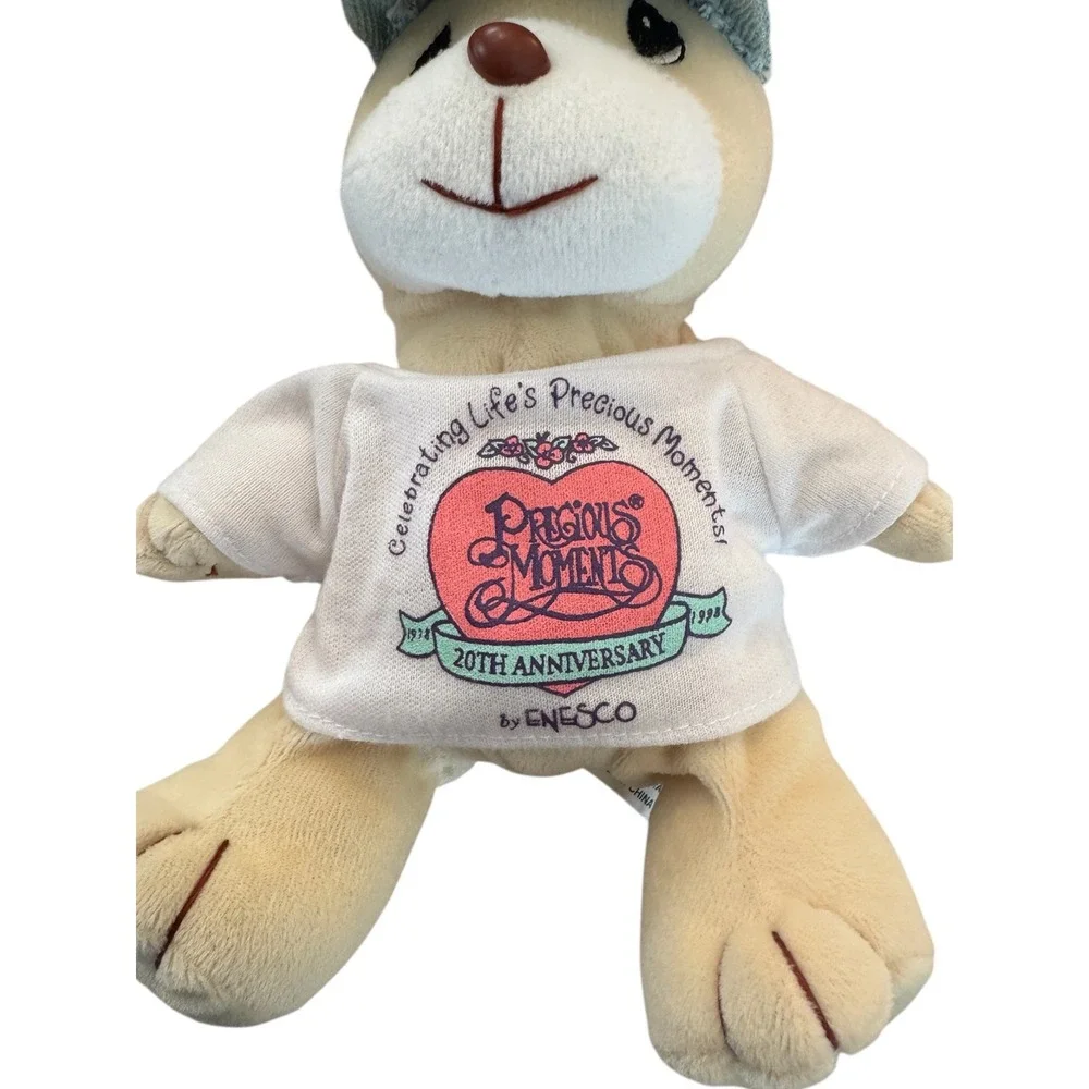 Precious Moments 20th Anniversary Plush 1998 Enesco Tender Tails Limited Edition